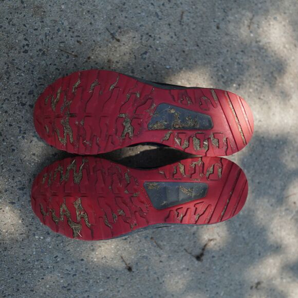 Adidas Runfalcon 2.0 TR Trail Running Shoes Mens 13 Black Red PGS 789005
